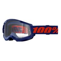 100% Очки Strata 2 Goggle Navy / Clear в Архангельске