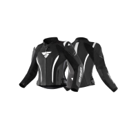 Shima Куртка Кожаная женская Miura 2.0 Black/White в Архангельске