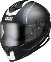 IXS Шлем HX 1100 2.0 Чёрн-серо-белый глянец в Архангельске