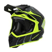Acerbis Шлем кроссовый X-Track 22-06 Black/Fluo-Yellow в Архангельске