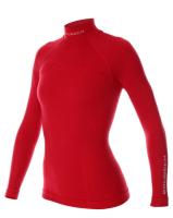 Brubeck Футболка женская дл.рукав Wool Merino 78% Малина в Архангельске