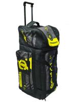 Grom Сумка для экипировки с колесами MX1 Gearbag Fragments Neongrey в Архангельске