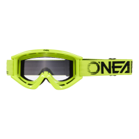 Oneal Маска кроссовая B-Zero V.22 желтая оправа, прозрачная линза в Архангельске