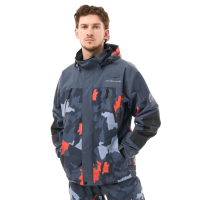 Dragonfly Мембранная куртка Quad 2.0 Man 2025 Grey - Orange Camo в Архангельске