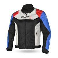Dimox Мотокуртка текстиль City Traveler Mens Black/Blue/Red в Архангельске