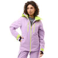 Dragonfly Куртка горнолыжная утепленная Gravity Woman 2025 Purple-Lime в Архангельске
