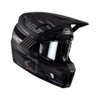 Leatt Мотошлем кроссовый Moto 9.5 Carbon Helmet Kit V26 Black в Архангельске