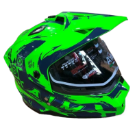 AiM Шлем детский JK802Y Green/Blue в Архангельске