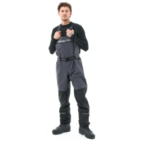 Dragonfly Вейдерсы мембранные Quad Pro 2025 Grey - Black в Архангельске
