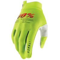 100% Мотоперчатки текстильные ITrack Fluo/Yellow в Архангельске