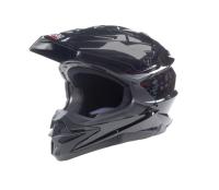 AIM Шлем кроссовый JK803 Black Glossy в Архангельске
