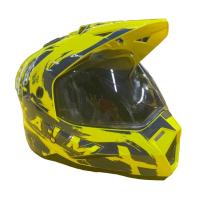 AiM Шлем детский JK802Y Yellow/Blue в Архангельске