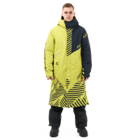 Dragonfly Плащ зимний Race Coat Man 2025 Lime-Black в Архангельске