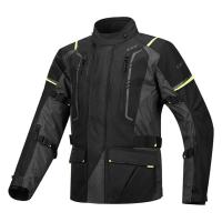 LS2 Мотокуртка мужская Narvik Man Jacket серо-черно-желтый в Архангельске