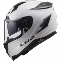 LS2 Мотошлем интеграл FF327 Challenger mono Белый в Архангельске