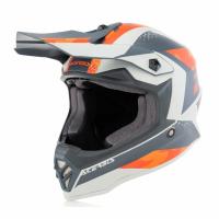 Acerbis Шлем детский Impact Steel Junior Orange/Grey в Архангельске
