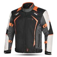 Dimox Мотокуртка текстиль Horizon Mens Orange/Black в Архангельске