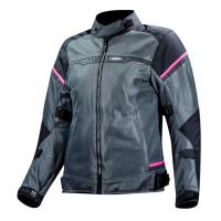 LS2 Мотокуртка женская Riva Lady черно-темно-серо-розовый в Архангельске
