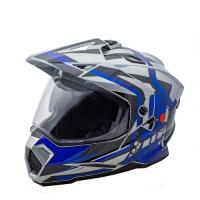 AIM Шлем кросс/эндуро JK802S Blue/Grey/Black в Архангельске