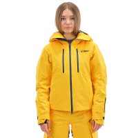 Dragonfly Куртка утепленная Gravity Premium Woman Yellow-Dark Ocean в Архангельске