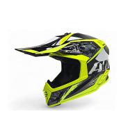 AiM Шлем RH855 Carbon Terrain Black/Yellow в Архангельске