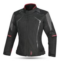 Dimox Мотокуртка текстиль Horizon Women Black/Red в Архангельске
