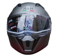 AIM Шлем интеграл JK320 Grey Metal в Архангельске