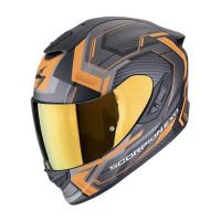 Scorpion Exo Мотошлем Exo-1400 Evo II Linart Черный Матовый/Оранжевый/Серый в Архангельске