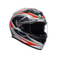 AGV Шлем K3 22.06 Space Matt White/Red Fluo в Архангельске