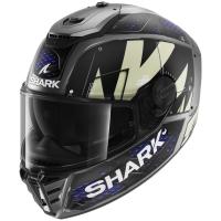 Shark Шлем Spartan RS Stingrey Mat Antracite/Antracite/Blue в Архангельске