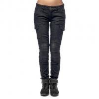 Moteq Женские мотоджинсы Nargiz Women черные в Архангельске