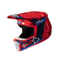 Leatt Шлем кроссовый детский Helmet Kit Moto 3.5 Jr V25 Royal в Архангельске