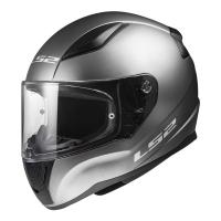 LS2 Мотошлем FF353 Rapid II Solid Matt Titanium серый матовый в Архангельске