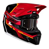 Leatt Шлем кроссовый  7.5 V26 Red + очки Velocity 4.5 в Архангельске