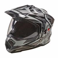 AIM Шлем кросс/эндуро JK802S Black/Grey/White в Архангельске