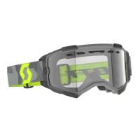 Scott Очки Fury Enduro light grey/neon yellow/clear в Архангельске