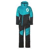 Scott Комбинезон зимний женский Back-X Dryo black/breeze blue  в Архангельске