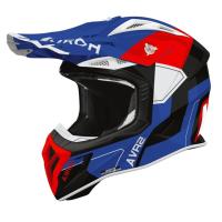 Airoh Шлем Aviator Ace 2 Shield Blue-Red Gloss в Архангельске