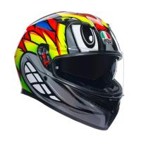 AGV Шлем K3 Birdy 2.0 Grey/Yellow/Red в Архангельске