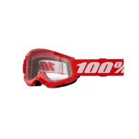 100% Очки подростковые Strata 2 Junior Red / Clear в Архангельске