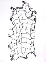 STARKS Сетка багажная NET KVADRO (80/80) Чёрный в Архангельске