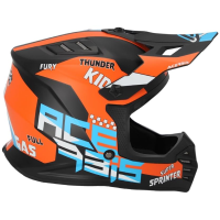 Acerbis Шлем детский Profile Junior Black/Orange в Архангельске
