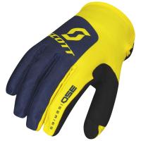 Scott Перчатки 350 Track blue/yellow в Архангельске