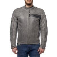 Moteq Куртка кожаная Defender grey в Архангельске