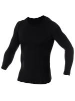 Brubeck Футболка мужская дл.рукав Comfort Wool Черный в Архангельске