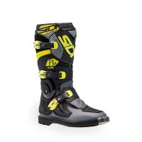 Sidi Ботинки детские Flame Black/Lime/Grey в Архангельске
