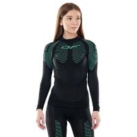 Dragonfly Термофутболка DF 3DThermo Green с длинным рукавом Woman в Архангельске