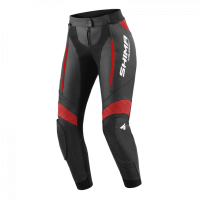 Shima Мотоштаны Кожаные женские Miura 2.0 Black/Red в Архангельске