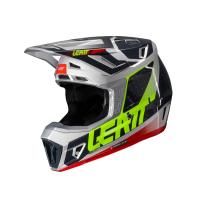 Leatt Шлем кроссовый Helmet Kit Moto 7.5 V25 Steel в Архангельске