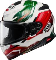 Shoei Шлем NXR 2 Capriccio Зелено-Белый-Красный TC-11 в Архангельске